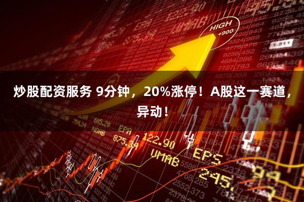 炒股配资服务 9分钟，20%涨停！A股这一赛道，异动！